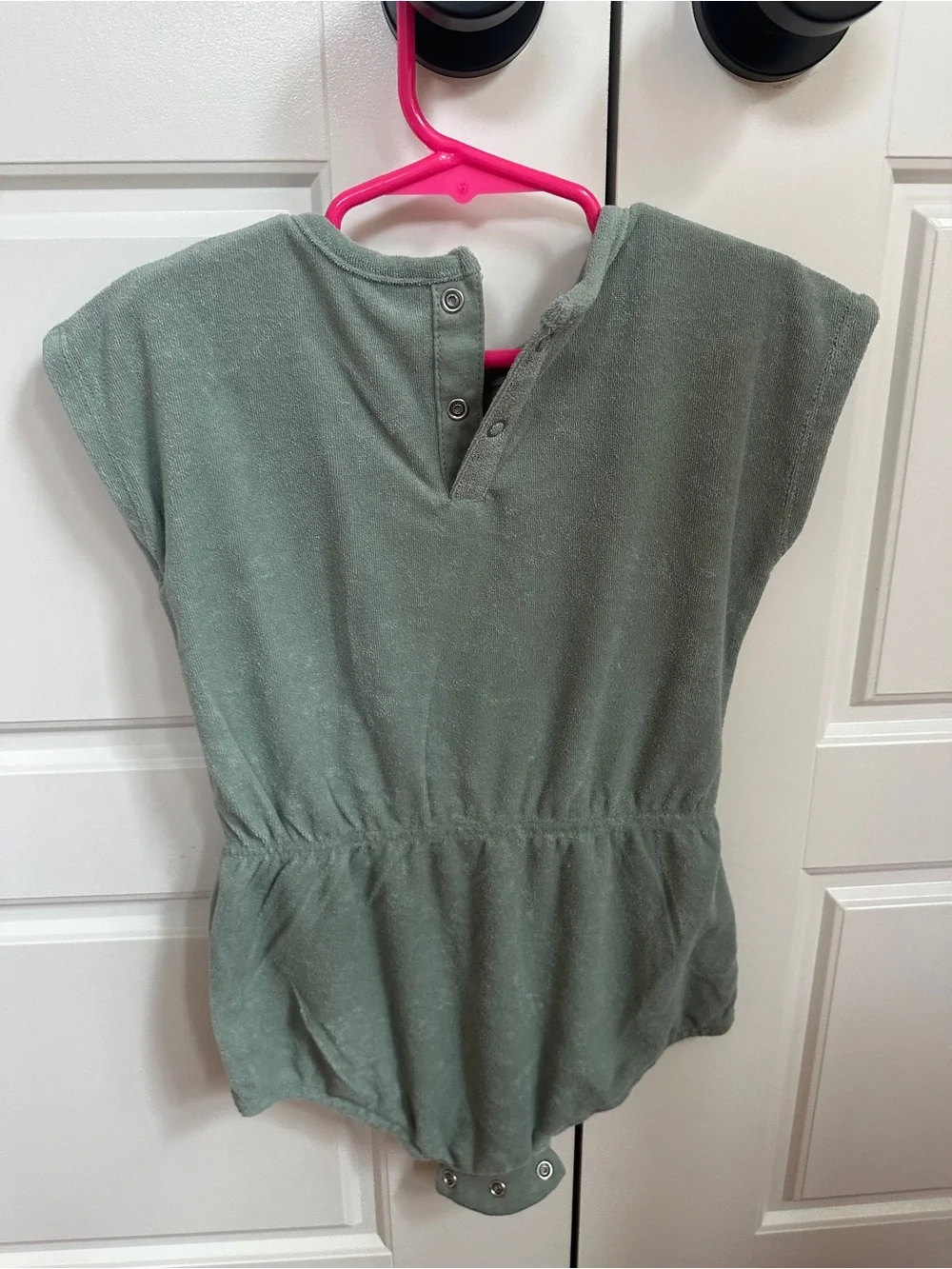 Baby Girl H & M Terry Cloth Romper